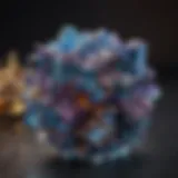 Bismuth crystal structure showcasing its unique properties