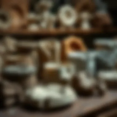 Diverse Mold Types Different types of molds on display