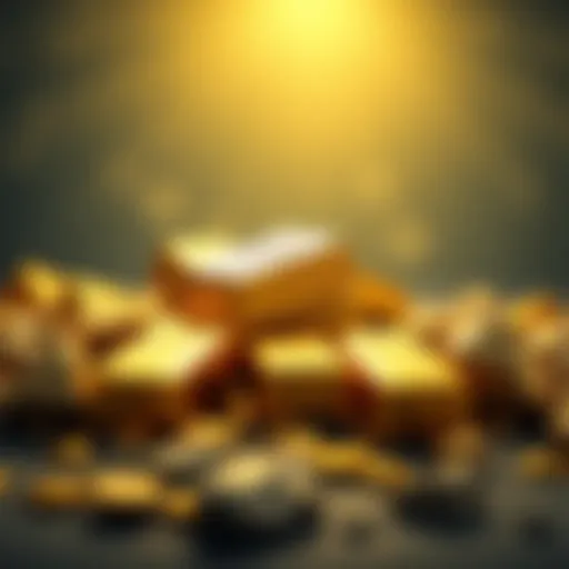 Wealth in Gold Bars Golden bars symbolizing wealth and investment opportunities
