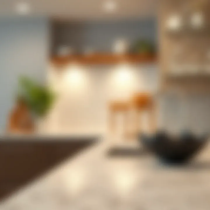 Maintaining the shine of quartz countertops