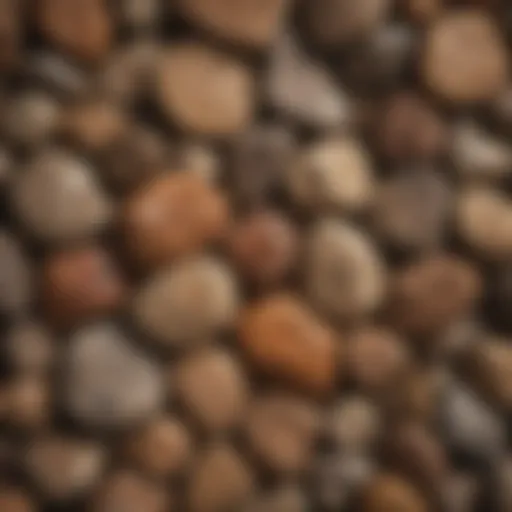 A collection of various brown rock specimens showcasing different textures and formations