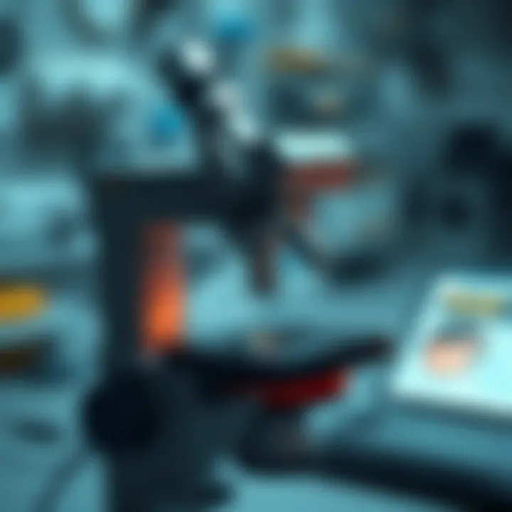 Key Features of Field Microscopes Illustration of key features of a field microscope