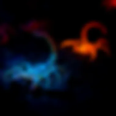 Different types of black lights used for scorpion observation
