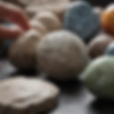 An assortment of stone types ideal for carving