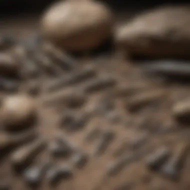 Essential Tools for Paleontologists Collection of tools used in fossil excavation