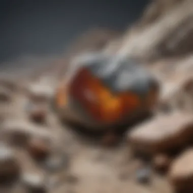 Geological illustration mapping the origins of various jasper types around the world.
