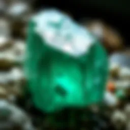 Exploring the Intricacies of Emerald in Quartz Introduction