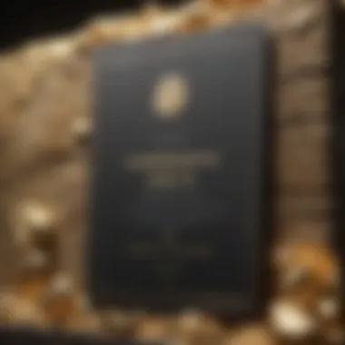 Certification Documents for Gold Specimens Certification documents for authenticating gold specimens