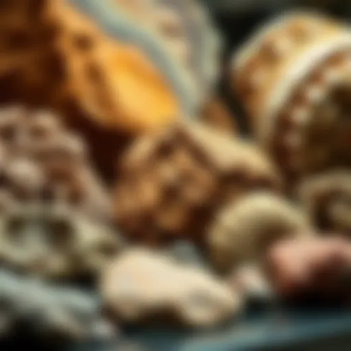 A stunning display of diverse rock specimens