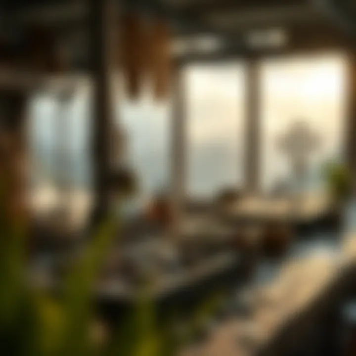 A tranquil setting with a crafting station for cabochon enthusiasts, illustrating tools and materials used in the crafting process.