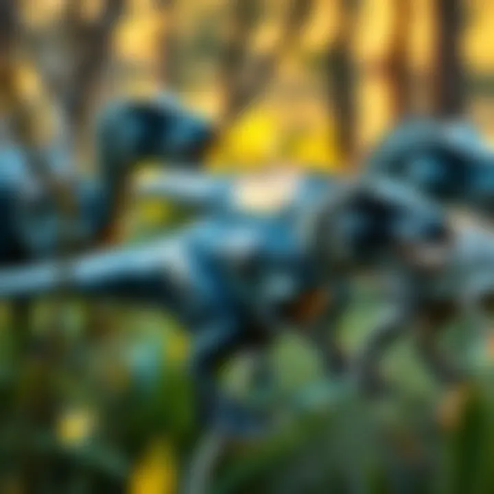 A Spectrum of Dinosaurs The realistic depiction of various dinosaur species