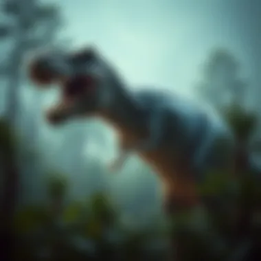 The Dominance of the T-Rex Majestic T-Rex in Jurassic World Dominion