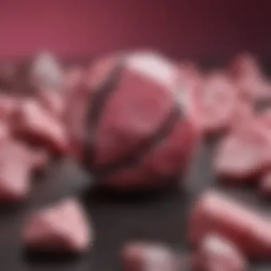 The Alluring Beauty of Rhodonite Rhodonite gemstone with striking pink hues