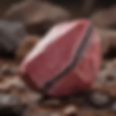 Understanding Rhodonite Quality and Value Close-up of high-quality rhodonite piece