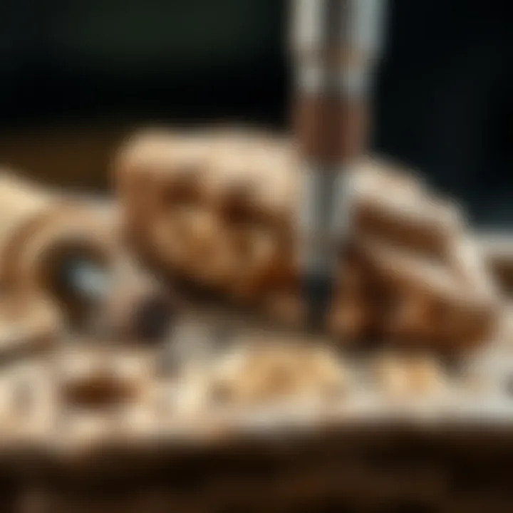 Versatile Applications of Rotary Carving Tools Showcasing the versatility of rotary carving tools with different materials and applications.