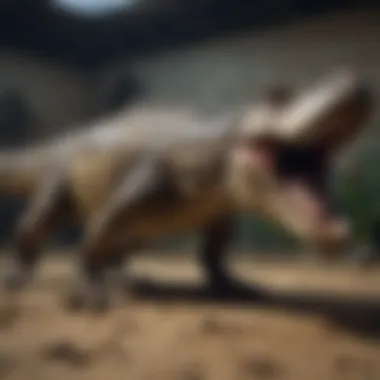 The Majesty of Deinosuchus A life-sized model of Deinosuchus showcasing its size and features