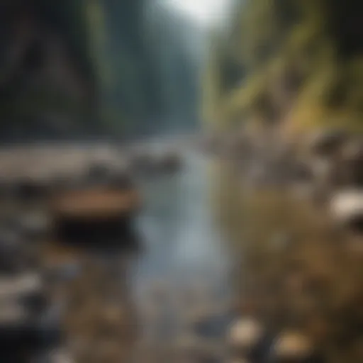 A picturesque river scene ideal for gold panning