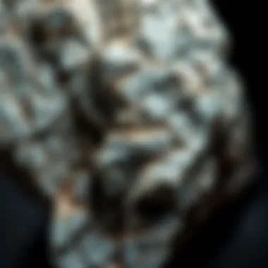 Geological Formation of Seraphinite Natural formation of seraphinite in its geological context