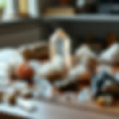 A beautifully arranged collection of ethically sourced crystals