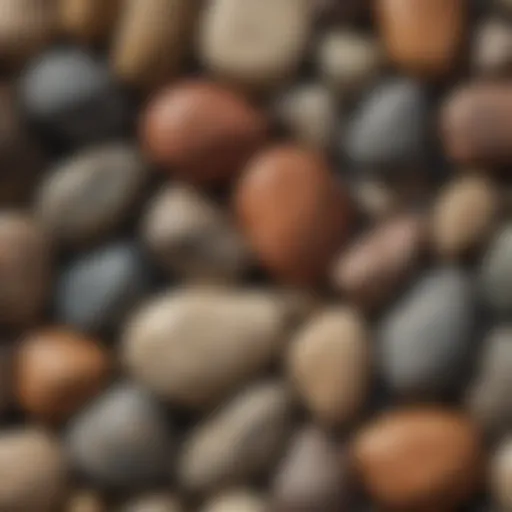 Close-up of various rock types showcasing textures and colors