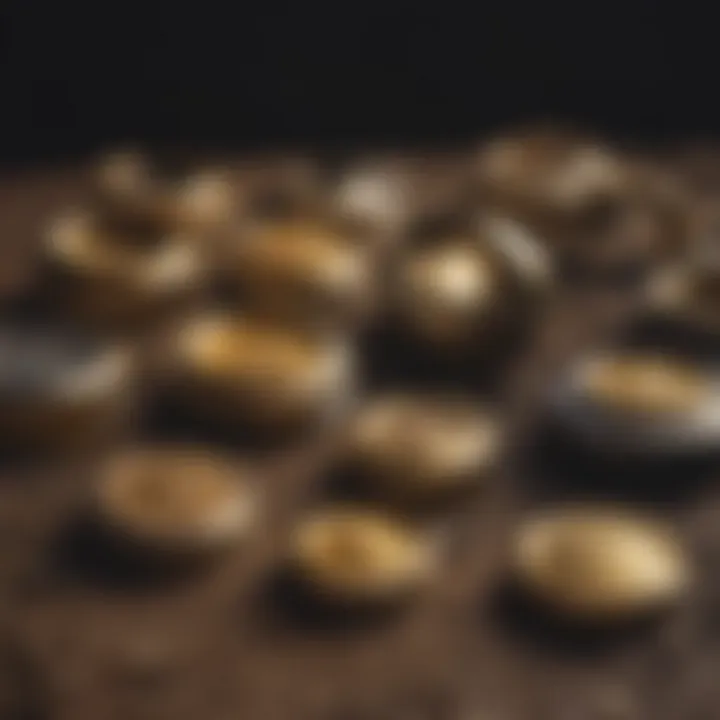 A comparison chart of various gold detectors and their specifications