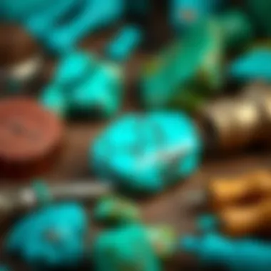 Tools for Testing Turquoise Authenticity Tools used for testing and identifying turquoise authenticity